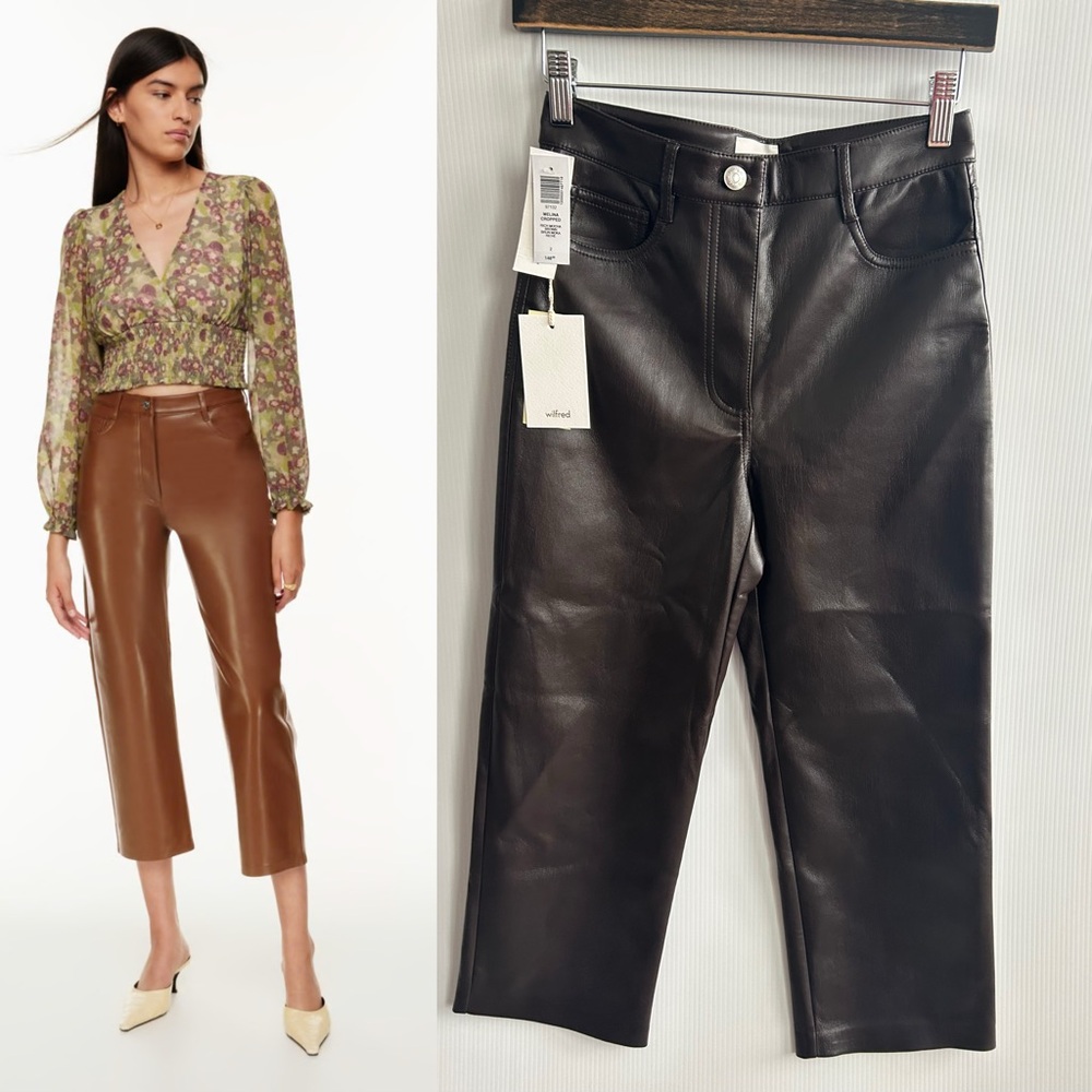 2 NEW Aritzia Melina Cropped Pant